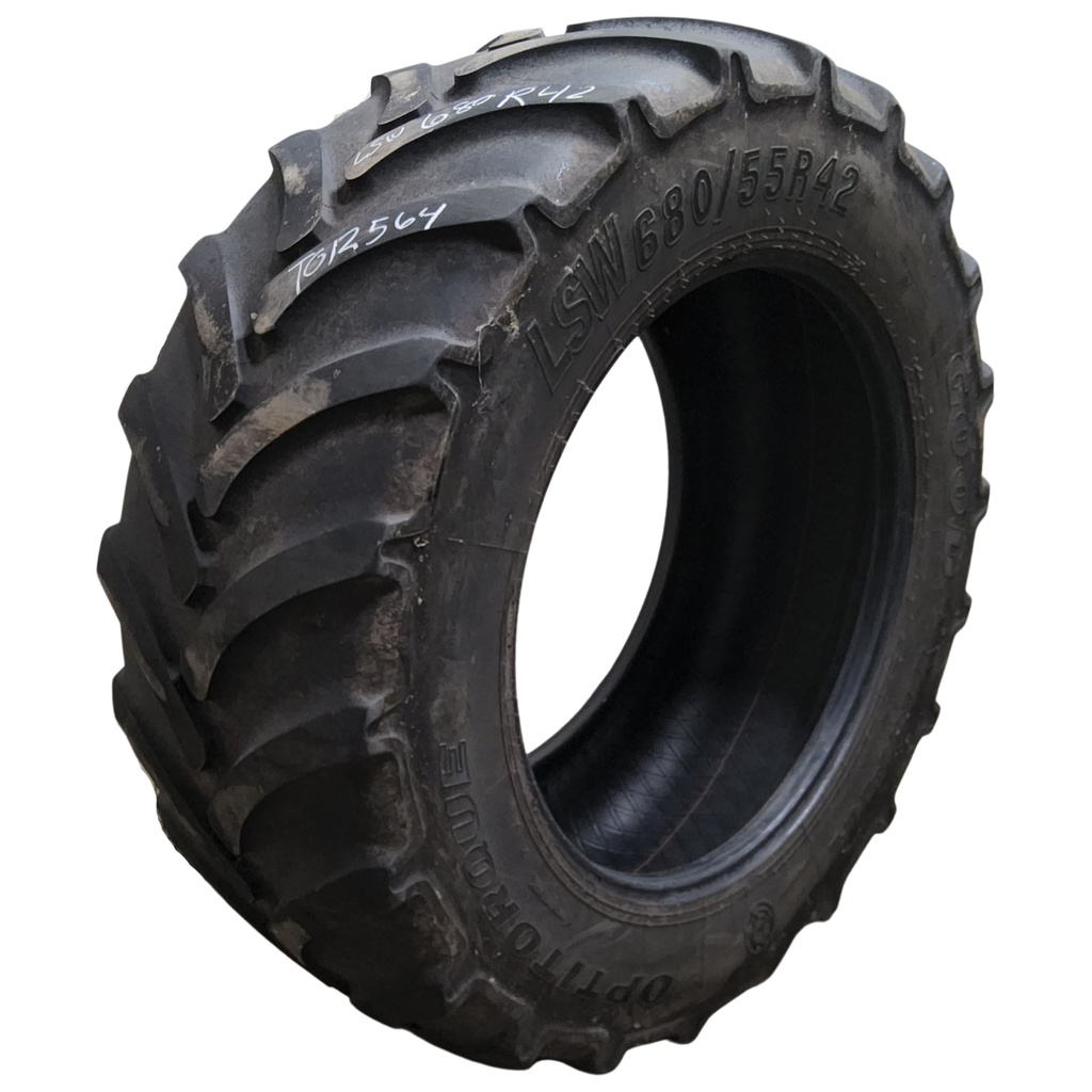 LSW 680/55R42 Goodyear Farm OptiTorque R-1 171D 50%