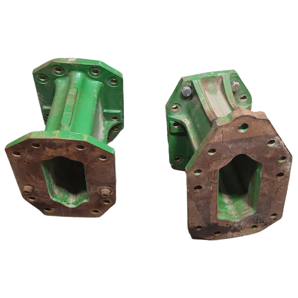 15.75"L Combine Frame Extension, w/Shafts, Hdw & Truss Rod, John Deere Combine 9000STS/"S" Series ("B" Std 18/18 Spline Long/Short Drive Shafts), John Deere Green