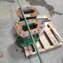 15.75"L Combine Frame Extension, w/Shafts, Hdw & Truss Rod, John Deere Combine 9000STS/"S" Series ("B" Std 18/18 Spline Long/Short Drive Shafts), John Deere Green