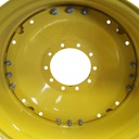 10-Hole Waffle Wheel (Groups of 3 bolts) Center for 34" Rim, John Deere Yellow