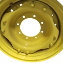 Waffle Wheel (Groups of 2 bolts) Center for 24" Rim, John Deere Yellow