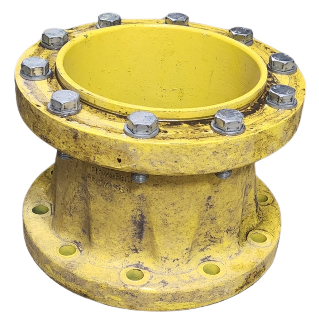 10-Hole 10"L Hub Extension, John Deere Yellow
