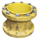 10-Hole 10"L Hub Extension, John Deere Yellow