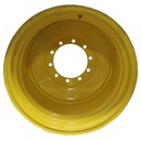 30"W x 30"D, John Deere Yellow 10-Hole Formed Plate