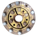10-Hole Wedg-Lok OE Style, 3.937" (100mm) axle, John Deere Yellow