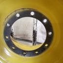 44"W x 32"D, John Deere Yellow 10-Hole Formed Plate 3-Piece