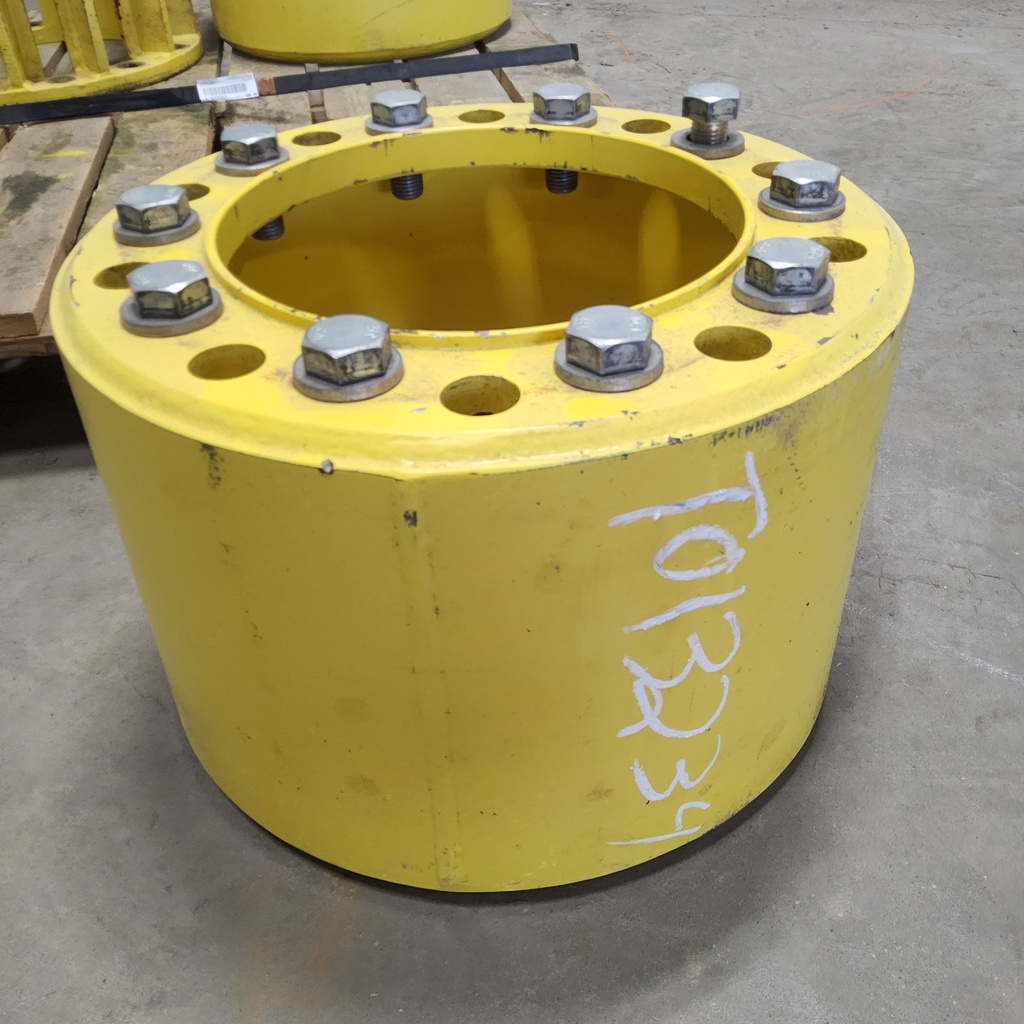12-Hole 11.25"L Sprayer Extension, John Deere Yellow