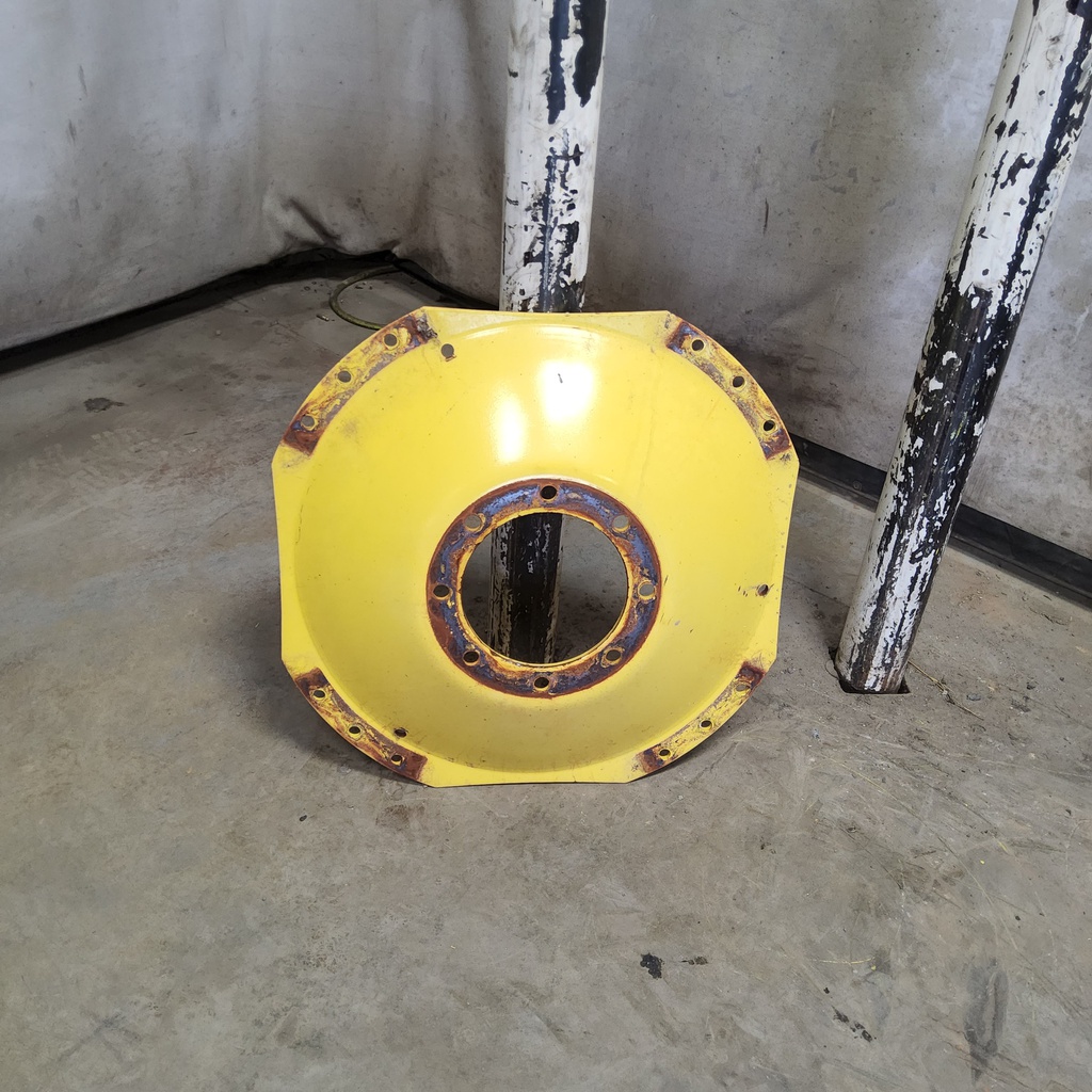 8-Hole Waffle Wheel (Groups of 3 bolts) Center for 34" Rim, John Deere Yellow