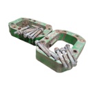 4.25"L Combine Frame Extension Ends (Left/Right), John Deere Combine "S" Series, John Deere Green
