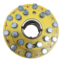 10-Hole Wedg-Lok OE Style, 4.725" (120.015mm) axle, John Deere Yellow