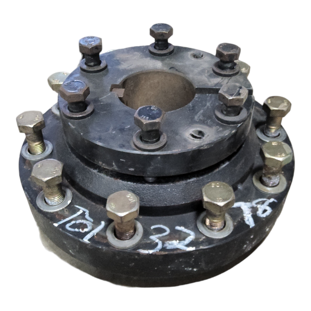 10-Hole Wedg-Lok OE Style, 4.134" (105.004mm) axle, Black
