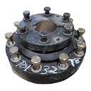 10-Hole Wedg-Lok OE Style, 4.134" (105.004mm) axle, Black