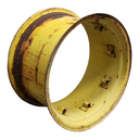 15"W x 26"D, John Deere Yellow 8-Hole Rim with Clamp/Loop Style
