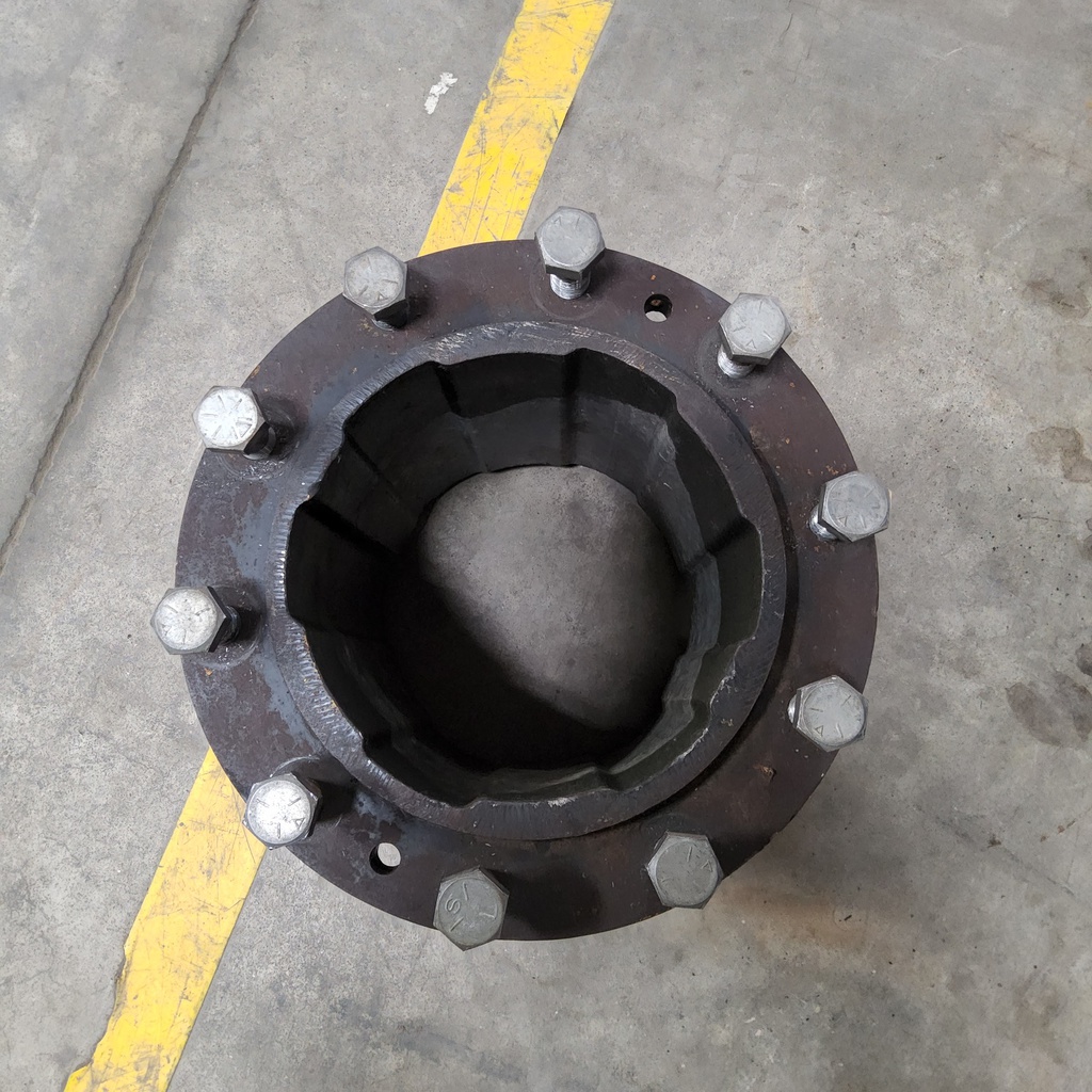 10-Hole 13"L Hub Extension, Black