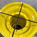 36"W x 32"D, John Deere Yellow 12-Hole Formed Plate