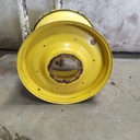 28"W x 38"D, John Deere Yellow 10-Hole Formed Plate W/Weight Holes