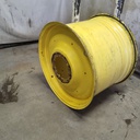 28"W x 38"D, John Deere Yellow 10-Hole Formed Plate W/Weight Holes