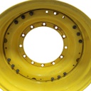12-Hole Waffle Wheel (Groups of 3 bolts)HD Center for 34" Rim, John Deere Yellow