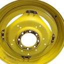 8-Hole Stub Disc (groups of 2 bolts) Center for 42"-54" Rim, John Deere Yellow