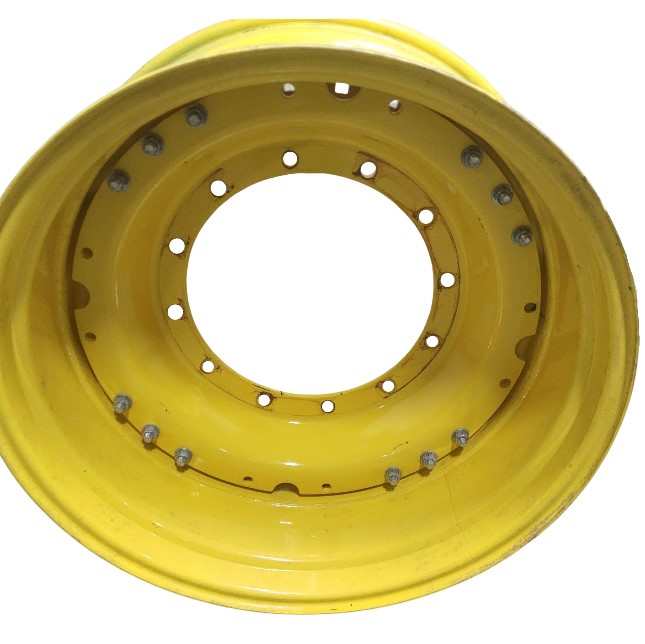 12-Hole Waffle Wheel (Groups of 3 bolts)HD Center for 34" Rim, John Deere Yellow