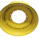 12-Hole Waffle Wheel (Groups of 3 bolts)HD Center for 34" Rim, John Deere Yellow