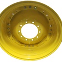 10-Hole Waffle Wheel (Groups of 3 bolts) Center for 34" Rim, John Deere Yellow