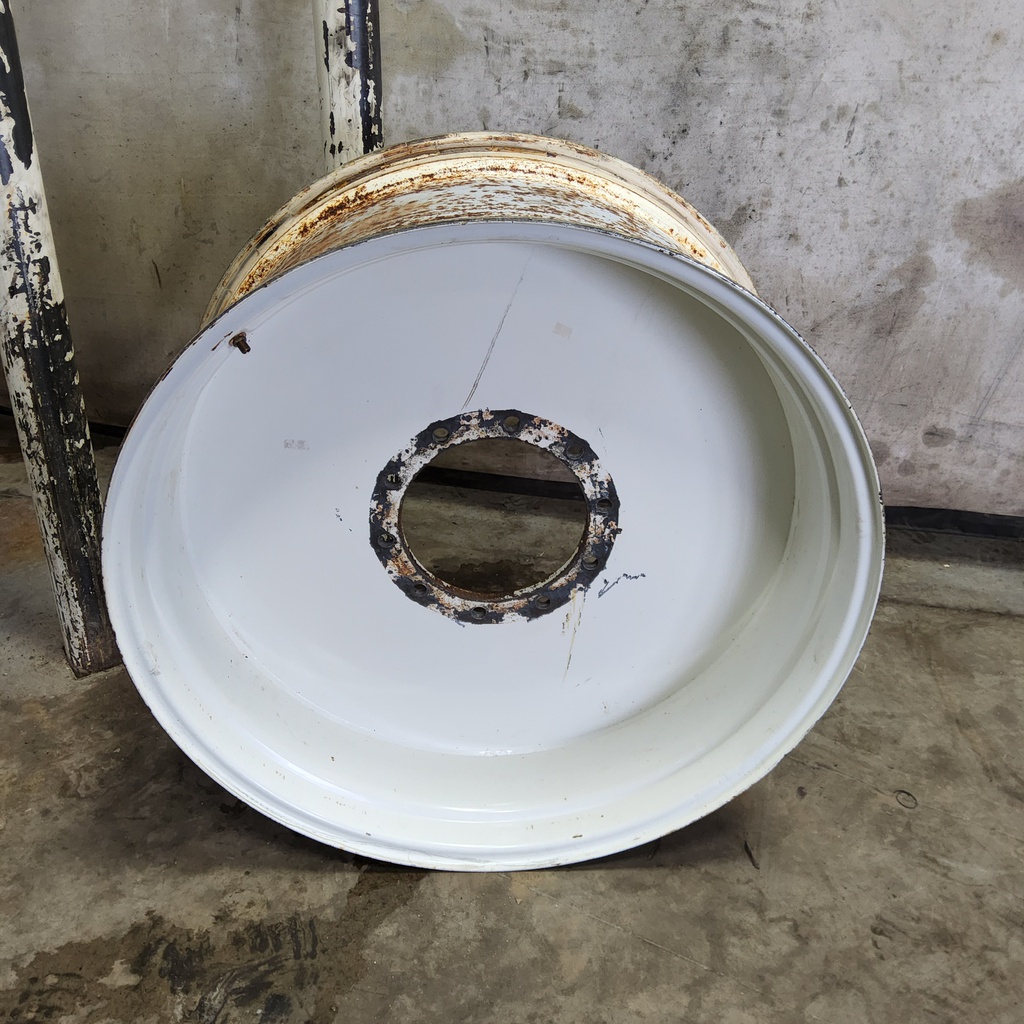 18"W x 38"D, Off White 10-Hole Flat Plate