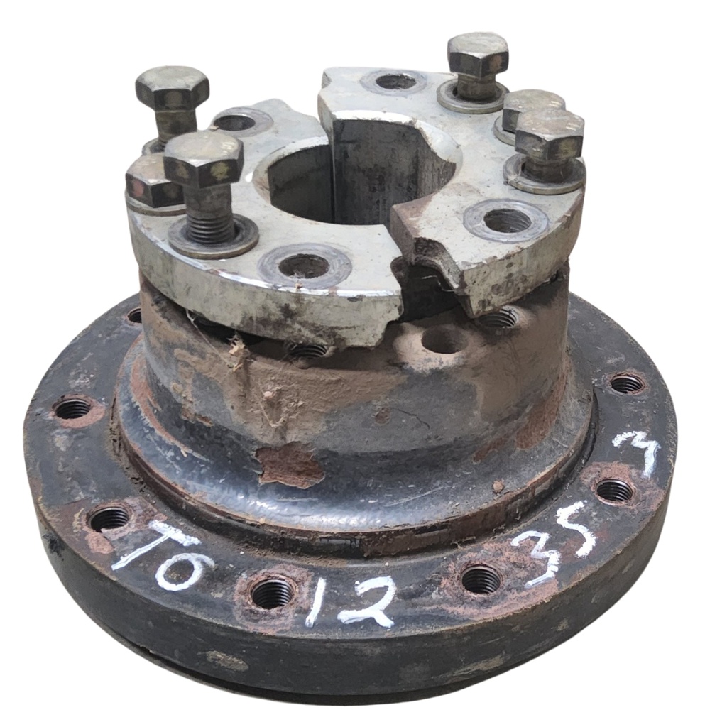10-Hole Wedg-Lok OE Style, 4.134" (105.004mm) axle, Black
