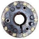 10-Hole Wedg-Lok OE Style, 4.528" (115.011mm) axle, Black