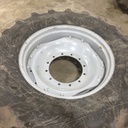 480/70R34 Michelin OmniBib R-1W on Agco Corp Gray 12-Hole Waffle Wheel (Groups of 2 bolts) 80%