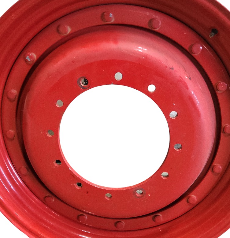 11"W x 38"D Stub Disc Rim with 12-Hole Center, Fendt/Agco Red