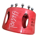 13.5"L FWD Spacer, Fendt/Agco Red