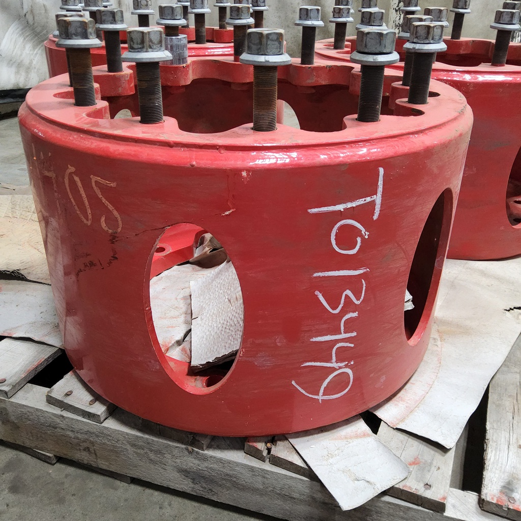 13.5"L FWD Spacer, Fendt/Agco Red