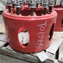 13.5"L FWD Spacer, Fendt/Agco Red