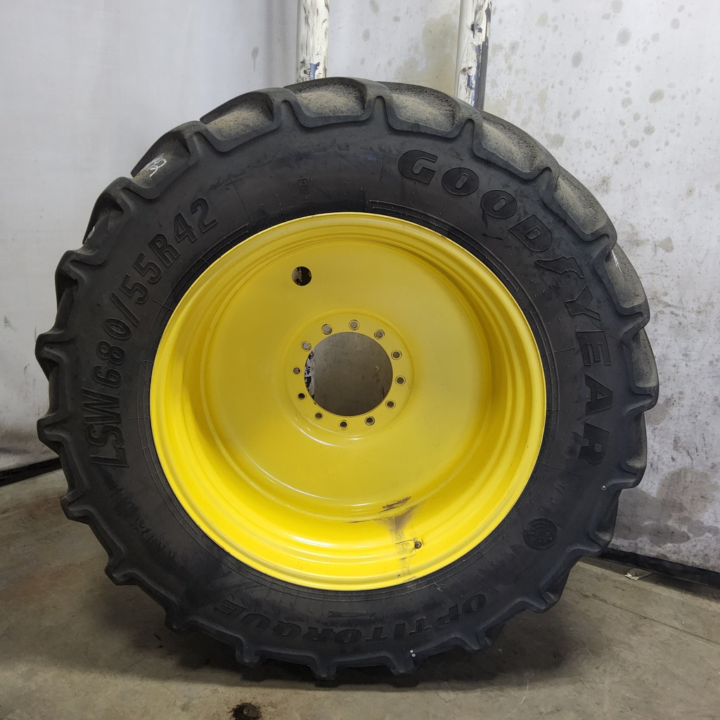 LSW 680/55R42 Goodyear Farm OptiTorque R-1 171D 80%