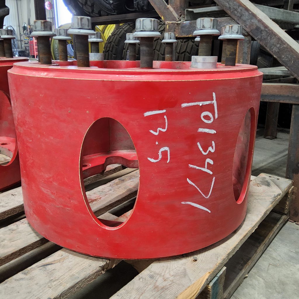 12-Hole 13.5"L FWD Spacer, Fendt/Agco Red