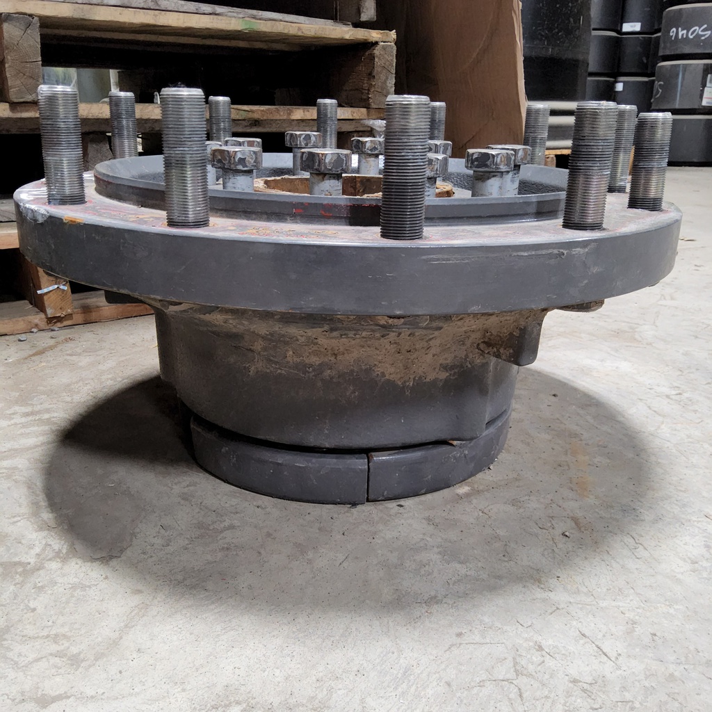 12-Hole Wedg-Lok OE Style, 5.625" (142.875mm) axle, Agco Corp Gray