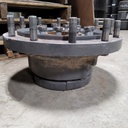 12-Hole Wedg-Lok OE Style, 5.625" (142.875mm) axle, Agco Corp Gray