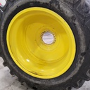 50"W x 46"D, John Deere Yellow 20-Hole Formed Plate