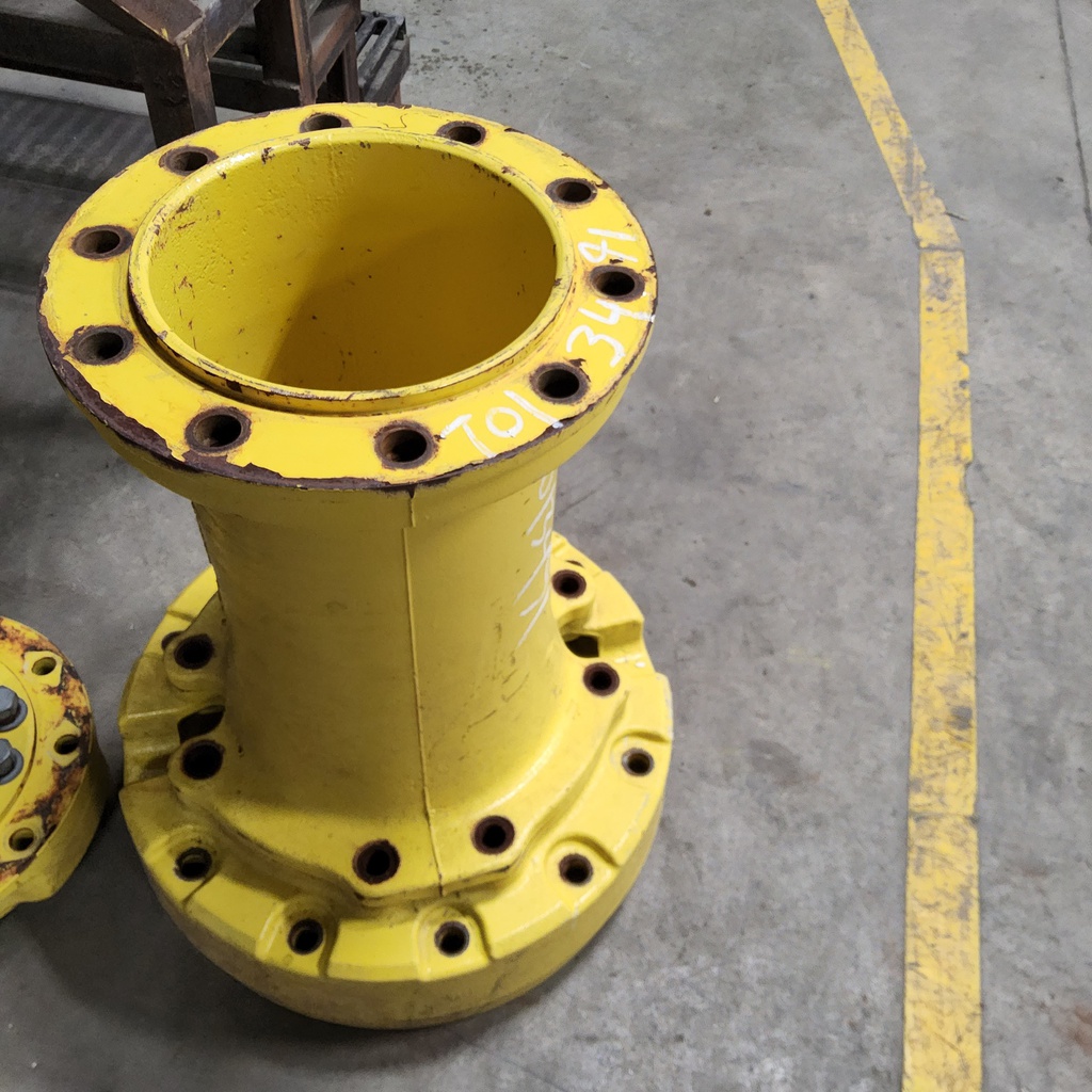 12-Hole 28"L FWD Spacer(2-PC OE Style), John Deere Yellow