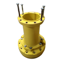 12-Hole 28"L FWD Spacer(2-PC OE Style), John Deere Yellow