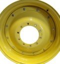 10-Hole Stub Disc Center for 34" Rim, John Deere Yellow