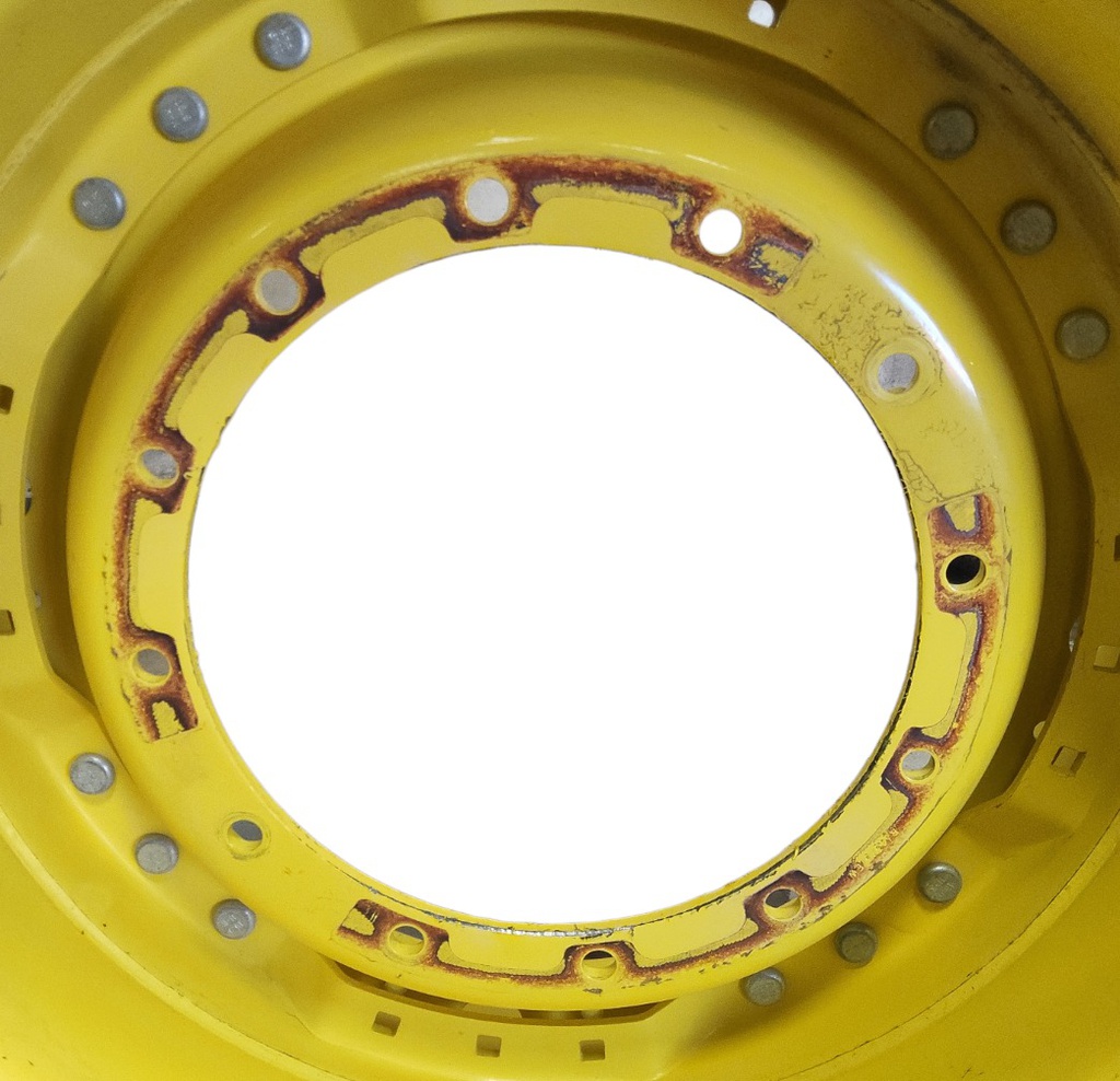12-Hole Waffle Wheel (Groups of 3 bolts) Center for 34" Rim