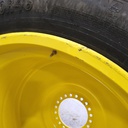 LSW 1400/30R46 Goodyear Farm Optitrac R-1W on John Deere Yellow 20-Hole Formed Plate 99%