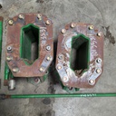 15.75"L Combine Frame Extension, w/Shafts, Hdw & Truss Rod, John Deere Combine "S" Series ("D"22/22 spline drive shafts), John Deere Green