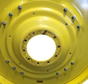 10-Hole Waffle Wheel (Groups of 3 bolts) Center for 38"-54" Rim, John Deere Yellow