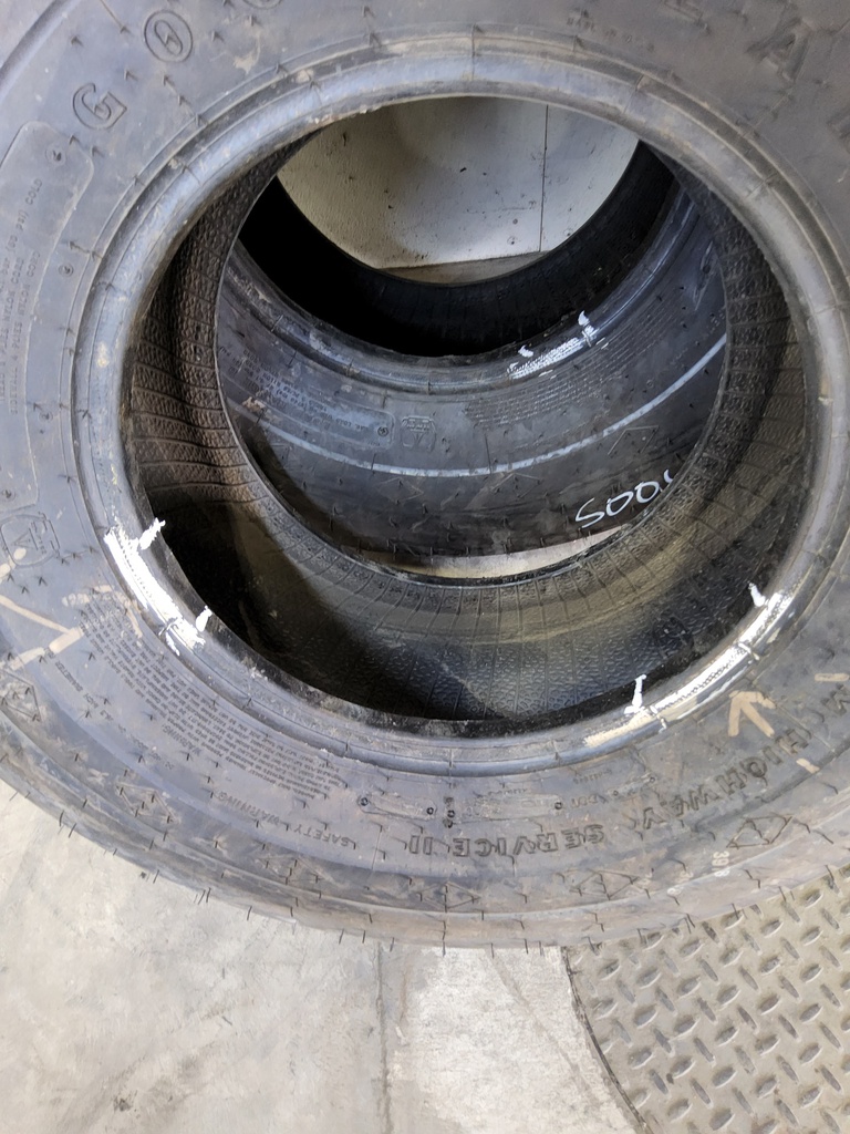 12.5/L-15 Goodyear Farm FI Highway Service II I-1 , D (8 Ply) 99%
