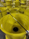 44"W x 46"D, John Deere Yellow 20-Hole Formed Plate