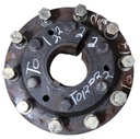 10-Hole Wedg-Lok OE Style, 4.528" (115.011mm) axle, Black