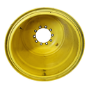 44"W x 32"D, John Deere Yellow 10-Hole Formed Plate 3-Piece